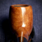 Savinelli Brown Smooth Churchwarden Briar Pipe - 901 6mm