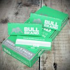 Bull Brand Green Cut Corners Rolling Papers - 25 Pack