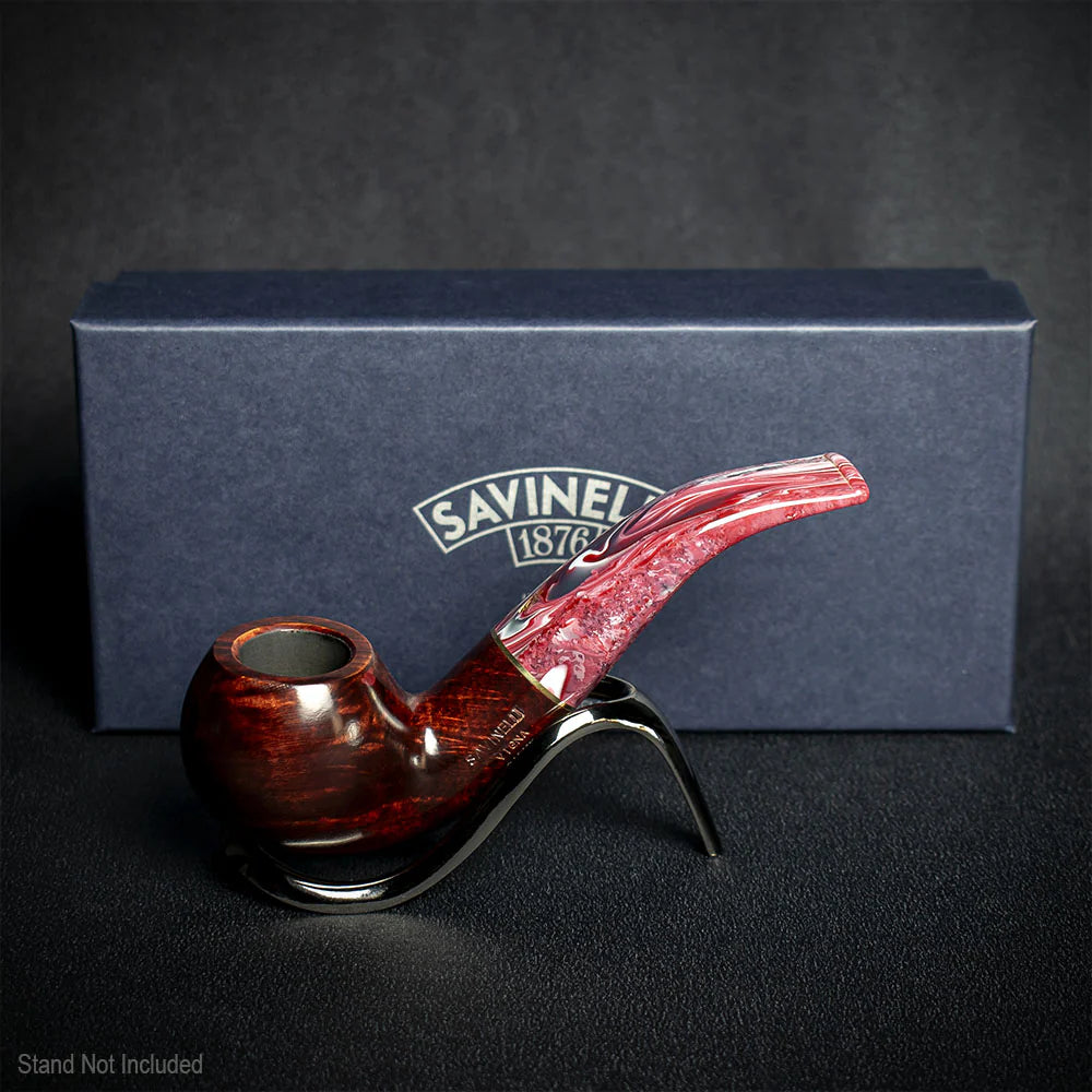 Savinelli Vigna Liscia Marrone 642 - 6mm Briar Pipe