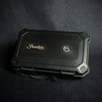 Passatore 5 Cigar Travel Humidor Black -  Black Waterproof