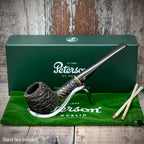 Peterson of Dublin Aran Rusticated Briar Smoking Pipe - Shape No.86