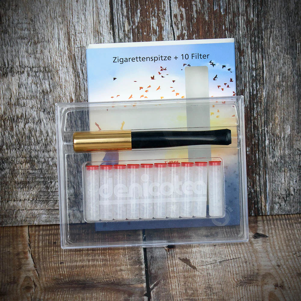 Denicotea Cigarette Holder - Gold 252