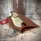 Sarome Leather Handrolling Pouch - Tan PO27T