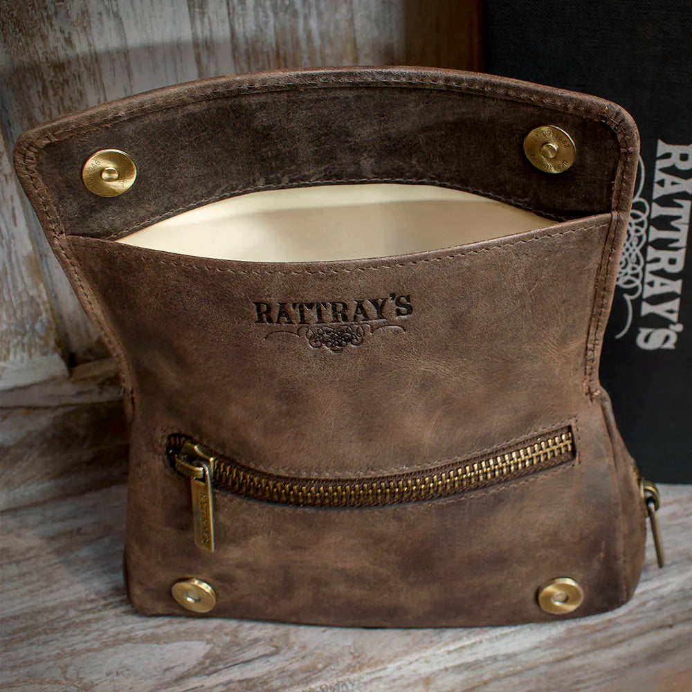 Rattray's Peat Leather Pipe Tobacco Pouch - Combo 1