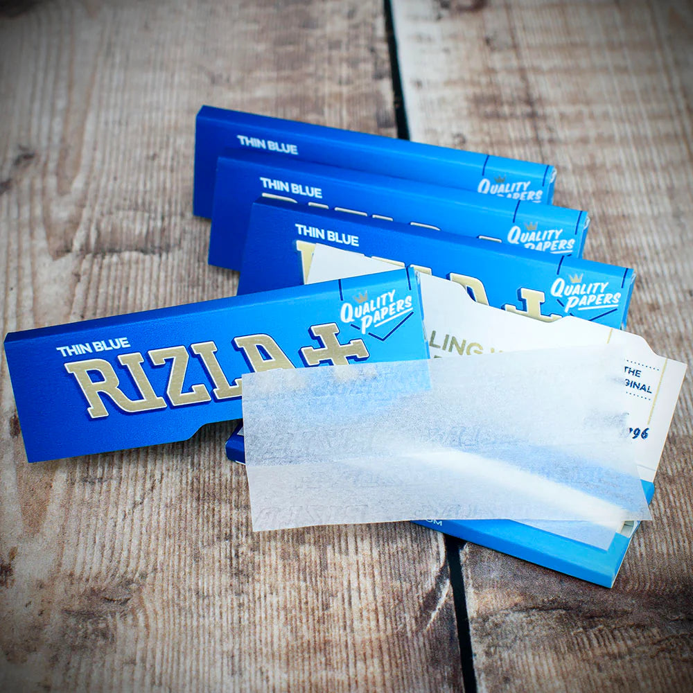 Rizla Regular Blue Rolling Papers - Bundle of 5