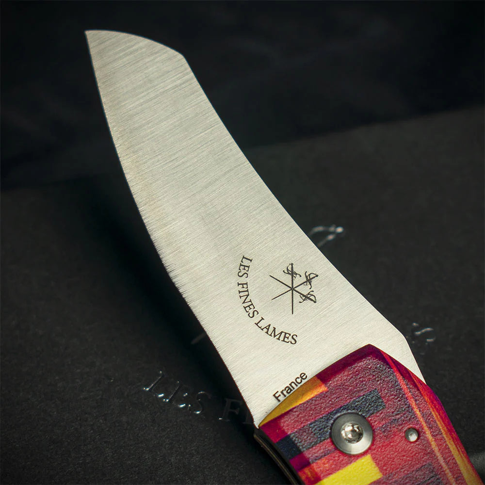 Les Fines Lames Le Petit Cigar Cutter & Knife - Havana Streets - Almendron