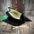 Sarome Leather Handrolling Pouch - Black PO25