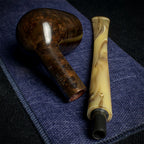 Savinelli Ginger's Favourite Smooth Brown 104 - 6mm Briar Pipe