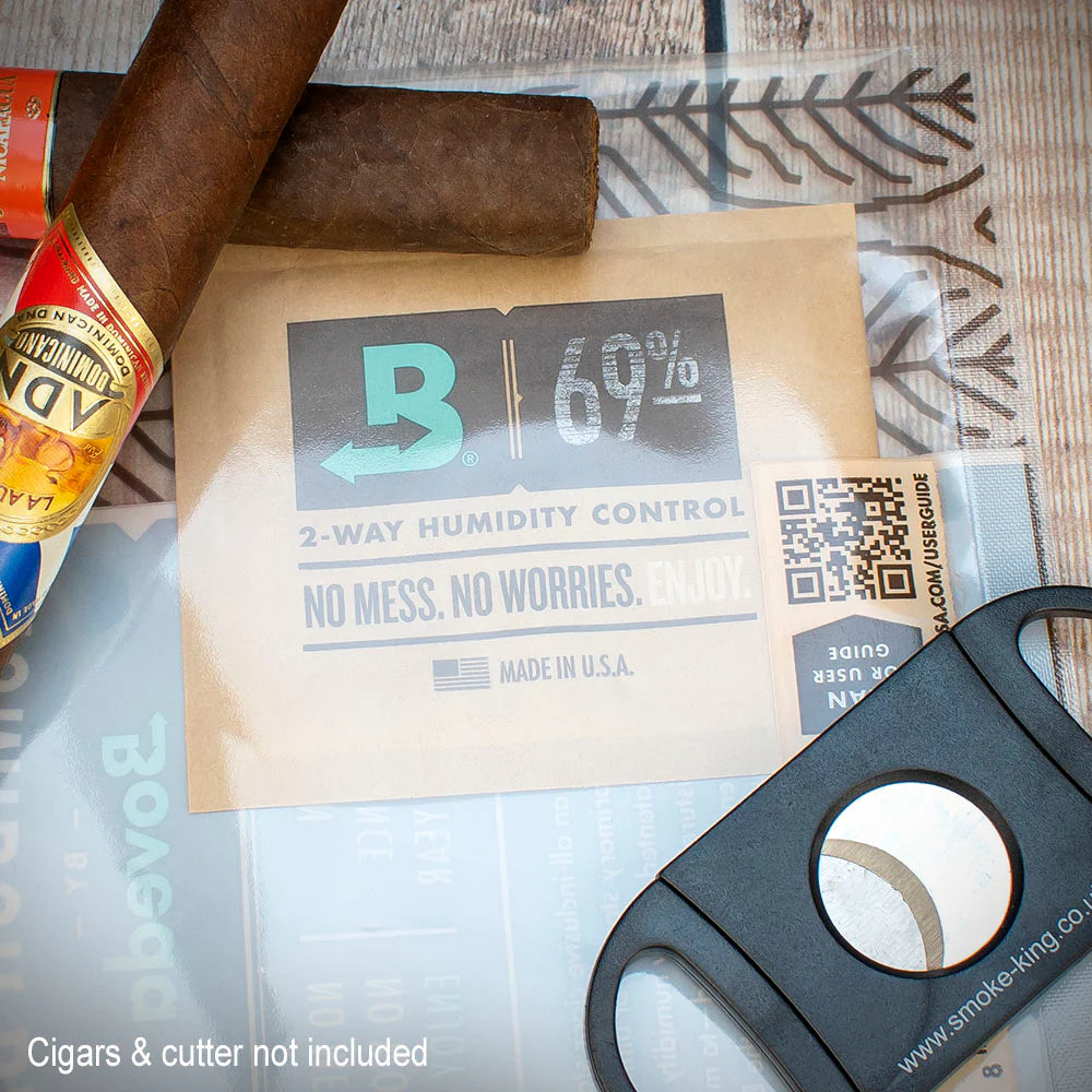 Boveda One Year Humidor Bag For Cigars - Medium