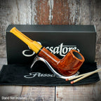 Passatore Rigoletto Briar Smoking Pipe 9mm Filter - 403213