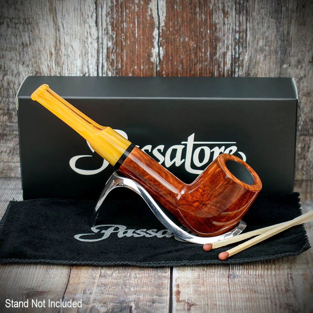 Passatore Rigoletto Briar Smoking Pipe 9mm Filter - 403213
