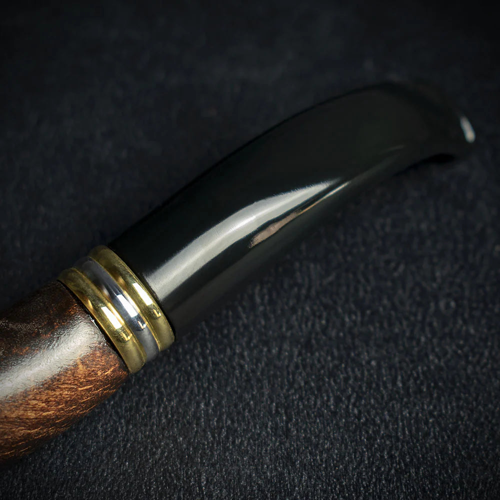 Smoke-King 9mm Brown Beechwood Budget Pipe - Bent