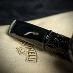 Savinelli Mini -  Black Rusticated Briar Smoking Pipe - Shape 626 (6mm)