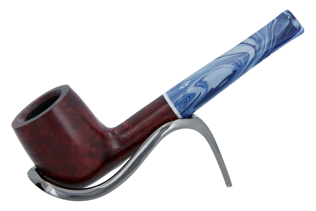 Savinelli Oceano Smooth 106 - 6mm Briar Pipe