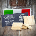 Savinelli Balsa Wood Pipe Filters 9mm 15 Pack
