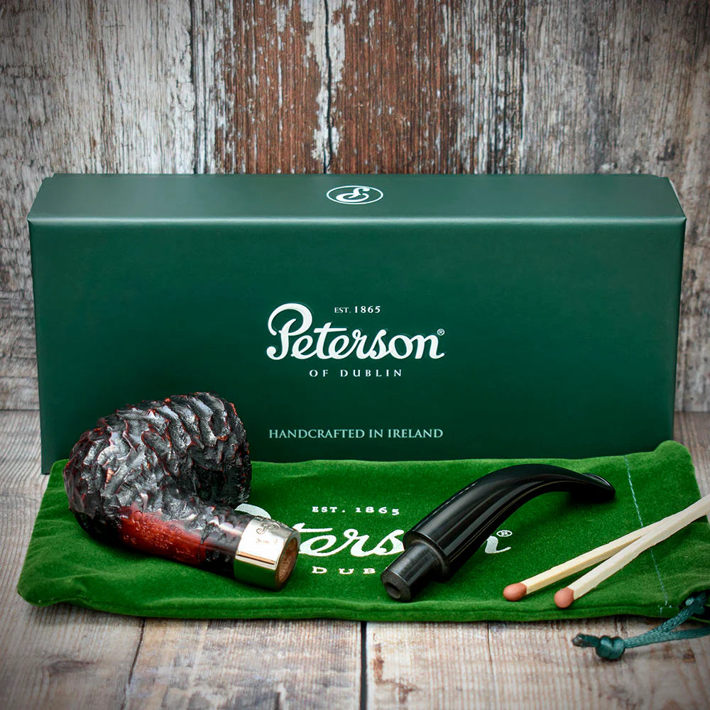 Peterson of Dublin Donegal Rocky Briar Smoking Pipe - Shape No.69