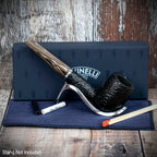 Savinelli Morellina Rustic Black 128R - 6mm Briar Pipe