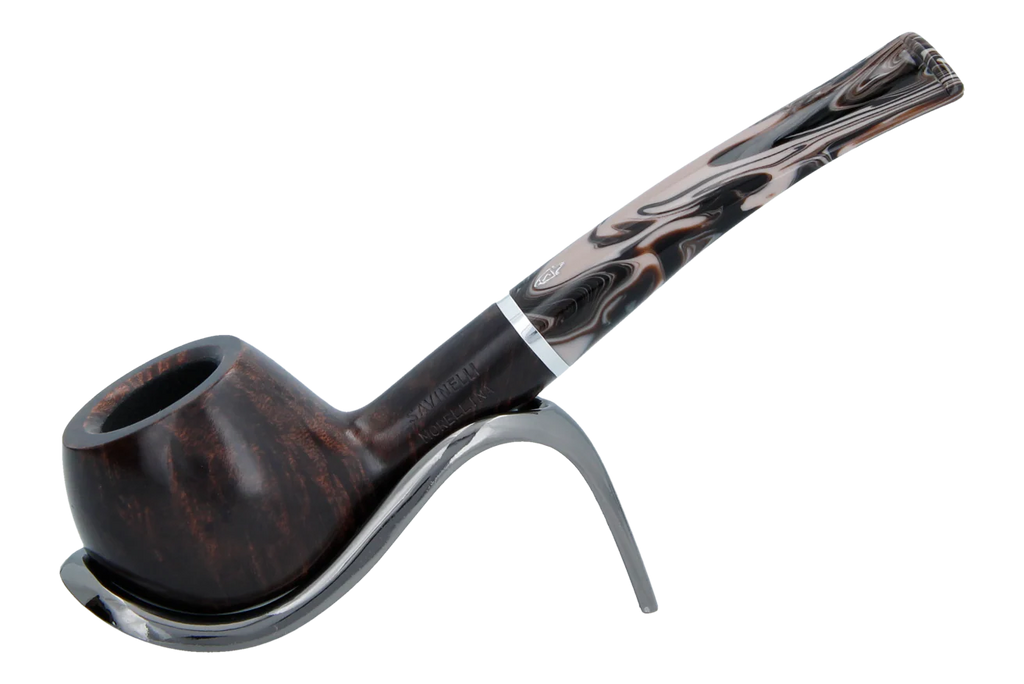 Savinelli Morellina Smooth Brown 315S - 6mm Briar Pipe
