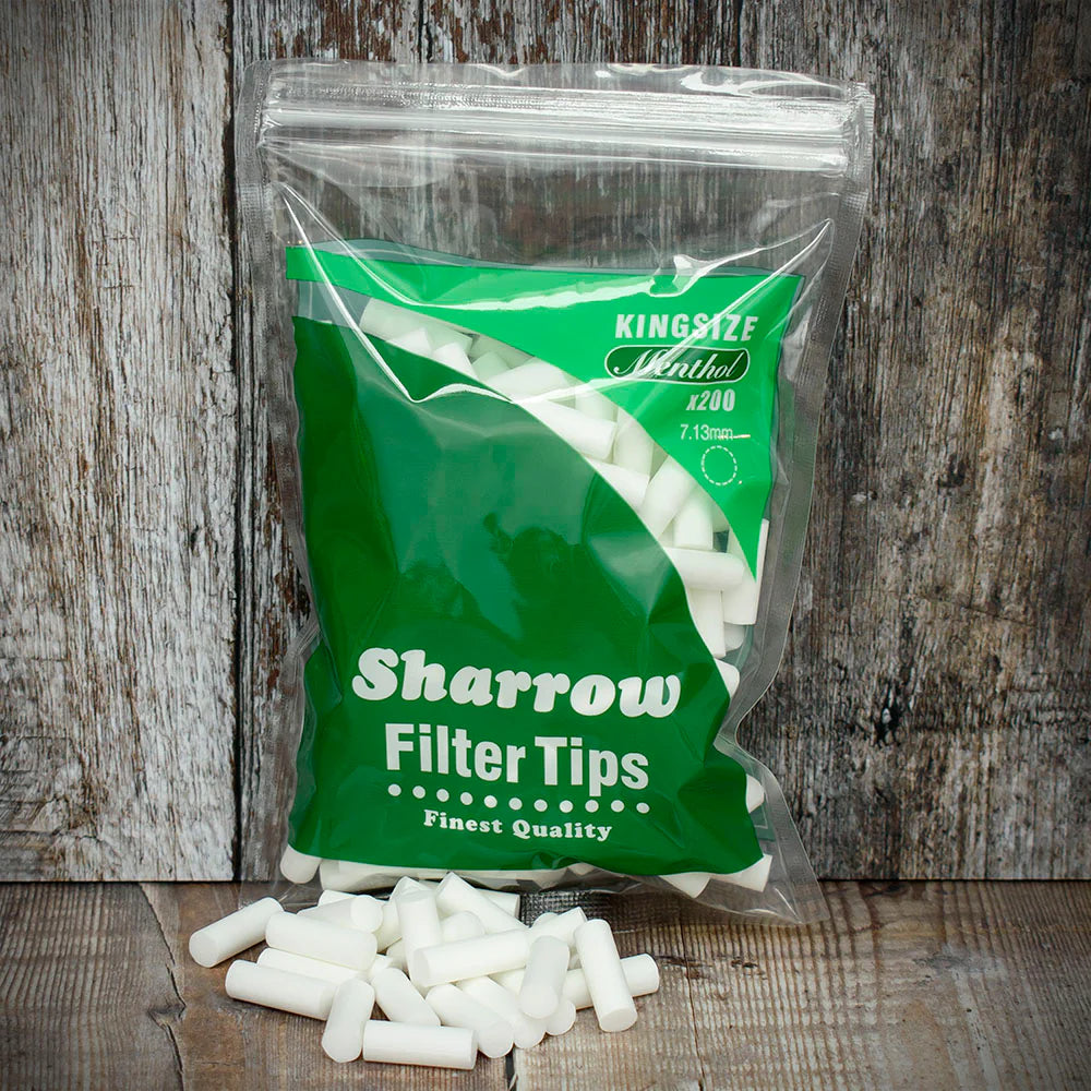 Wilsons Of Sharrow - King Size Menthol Filter Tips - 200 Pack