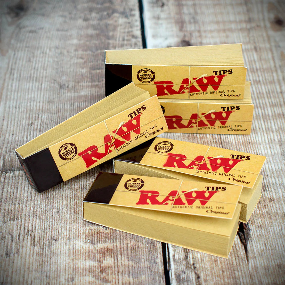 RAW Original Natural Tips - Bundle of 5