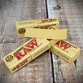 RAW Perforated Gummed Natural Tips - Bundle of 3
