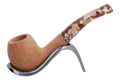 Savinelli Granola Rusticated 626 - 6mm Briar Pipe