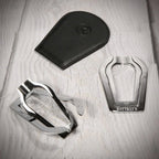 Rattrays Single Folding Pipe Rest High Polished Chrome