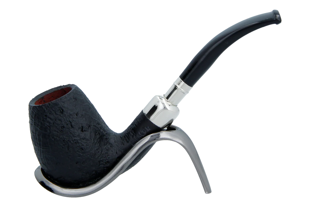Chacom Spigot Sablee Black Sandblast 851 - Briar Smoking Pipe