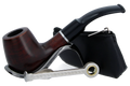Smoke-King Pipe Smoker's Starter Kit - Half-Bent Briar Pipe