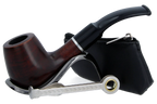 Smoke-King Pipe Smoker's Starter Kit - Half-Bent Briar Pipe