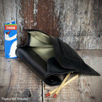 Dr. Plumb Hand Rolling Tobacco Pouch - Black 35517