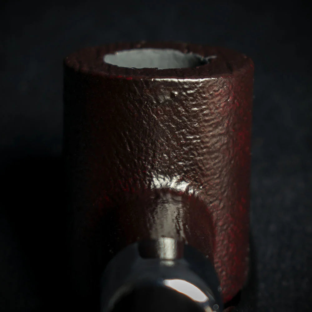 Smoke-King 9mm Rosewood Budget Pipe - Curved Rustic