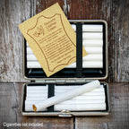 Kingsize Cigarette Case | Black Carbon Weave (605 301)