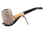 Missouri Meerschaum Country Gentleman Corn Cob Pipe - BENT