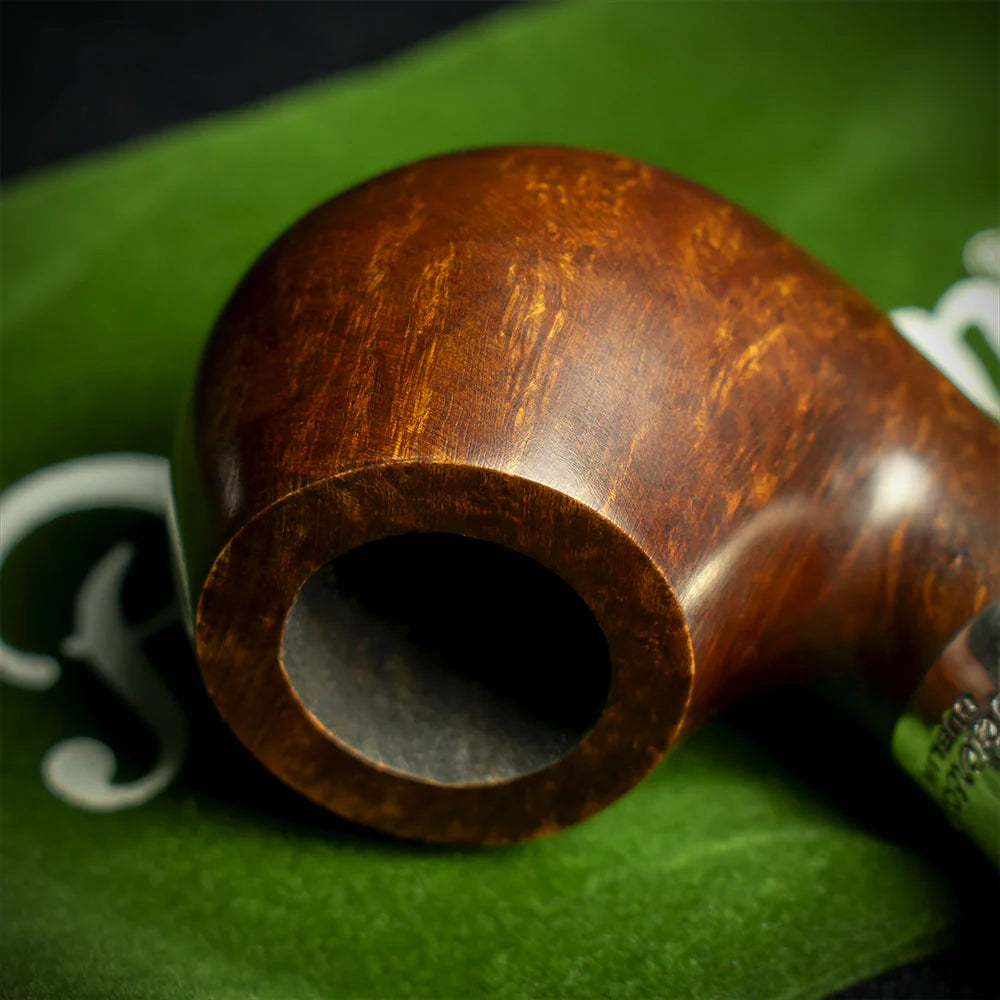 Peterson of Dublin Kildare Silver Mounted Briar Pipe  - Shape No.03 9mm Filter
