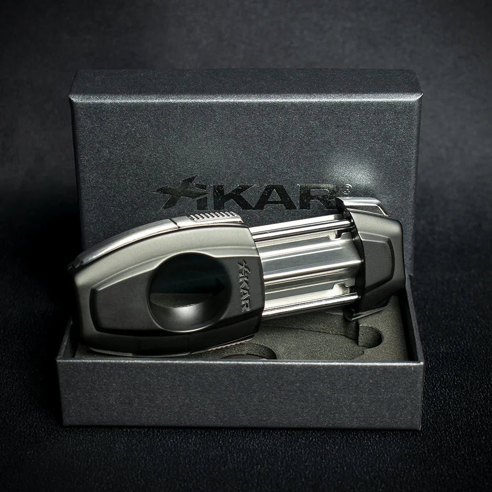 Xikar Flip Dual Cigar Cutter - Black