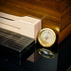 Cigar Humidor Walnut Veneer HU18 - 75 Cigar Capacity