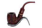 Savinelli Alligator Brown 614 - 6mm Briar Pipe