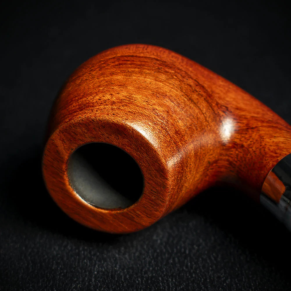 Smoke-King 9mm Rosewood Budget Pipe - Bent