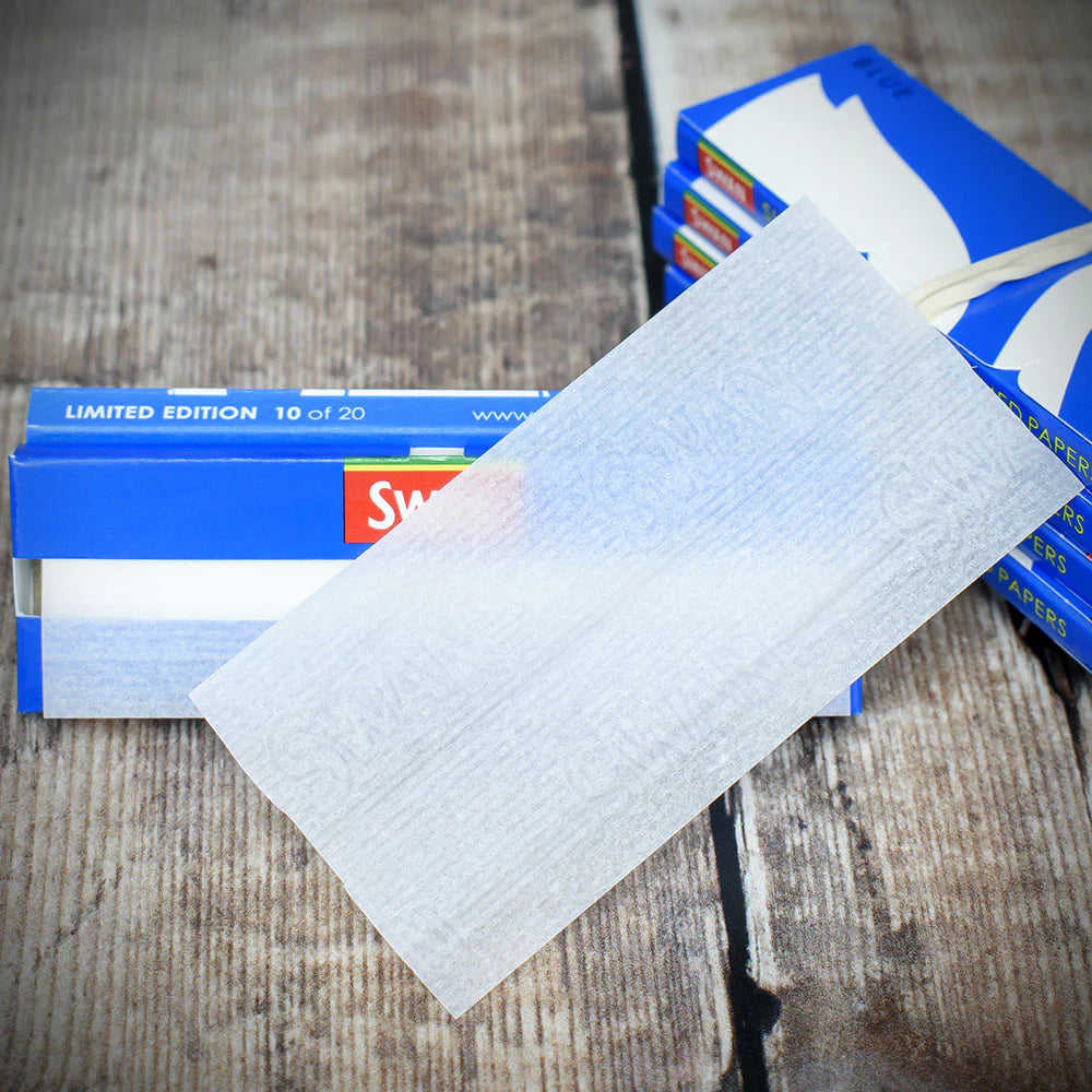 Swan Rolling Papers Regular Blue - Box of 50