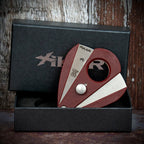 Xikar Xi-2 Bloodstone Red Fibreglass 200RD Double Blade Guillotine Cigar Cutter