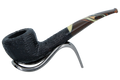 Savinelli Paloma Rustic Black 316 - 6mm Briar Pipe