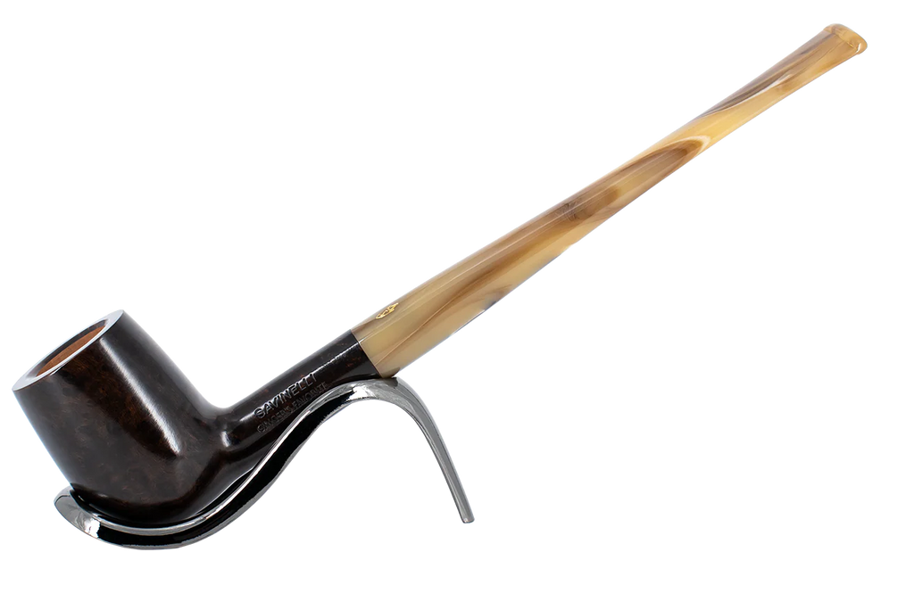 Savinelli Ginger's Favourite Smooth Brown 104 - 6mm Briar Pipe