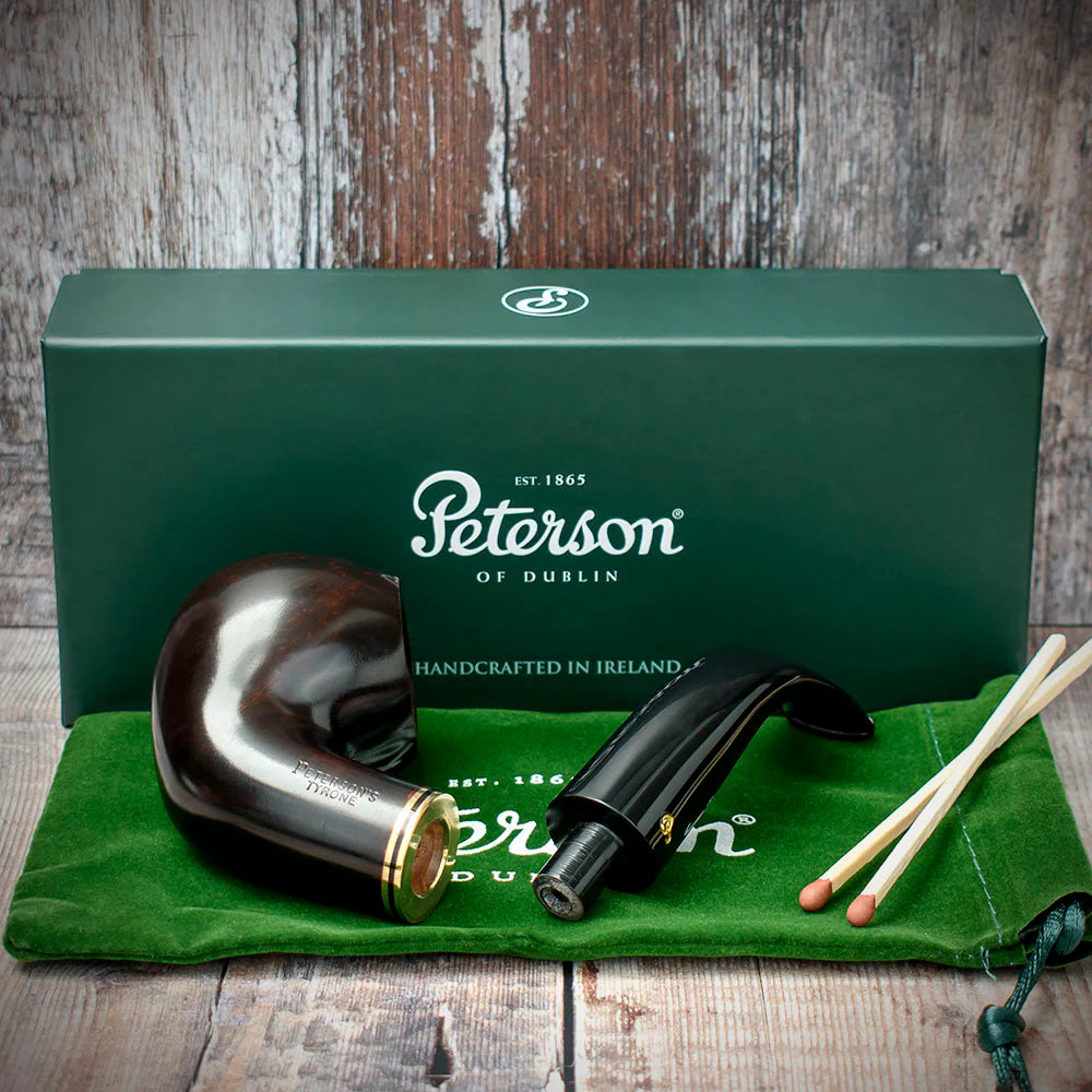 Peterson of Dublin Tyrone Briar Smoking Pipe - Shape No.XL02