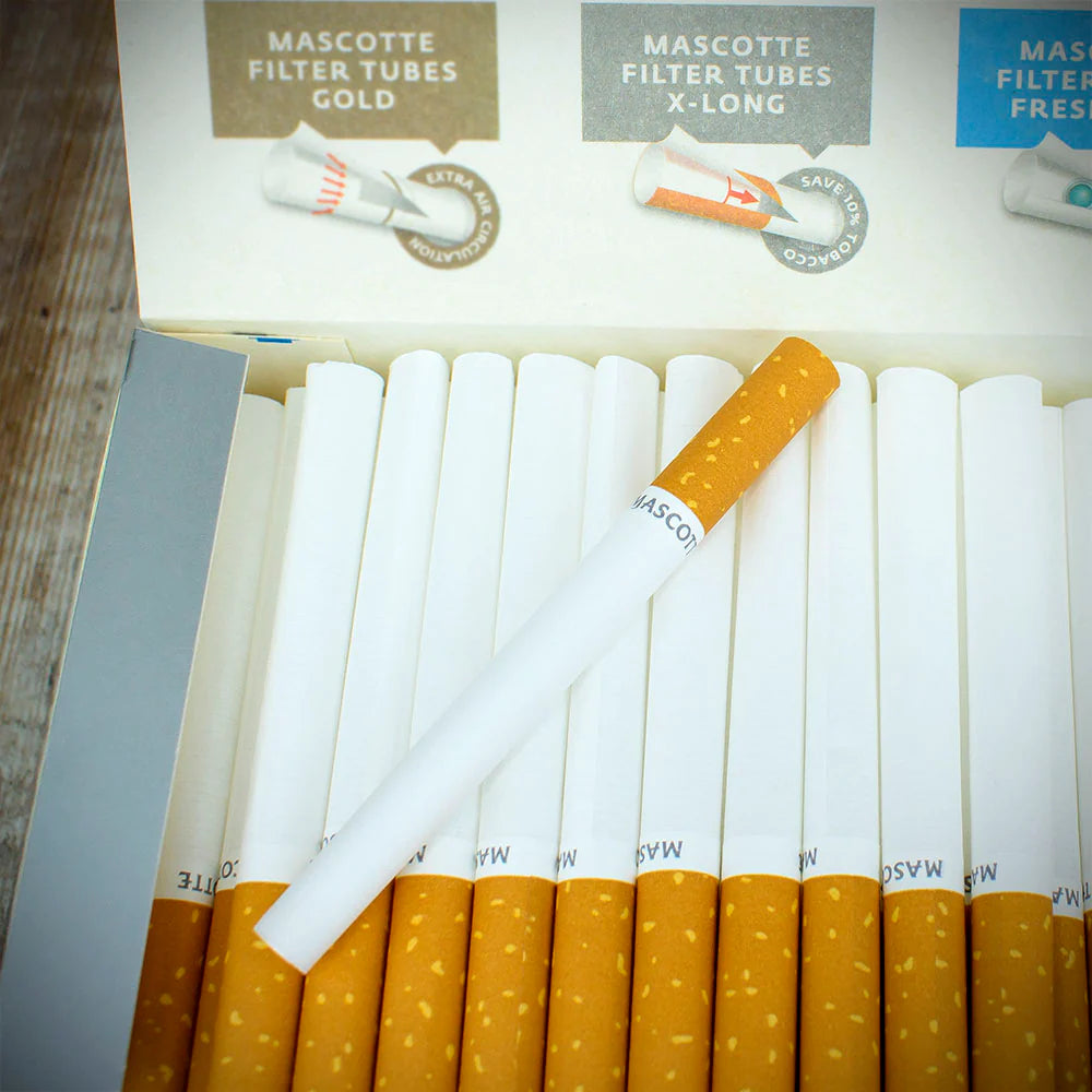 Mascotte Cigarette Tubes X-Long Filter 200 Pack
