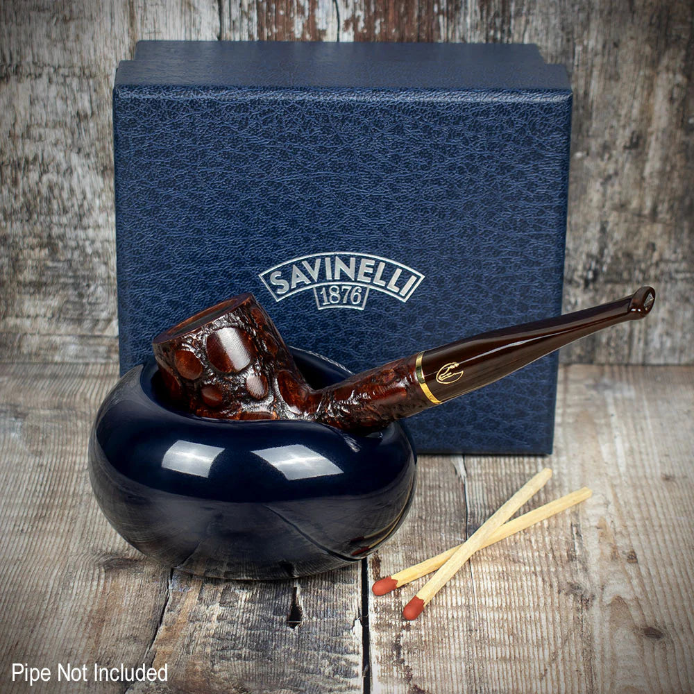 Savinelli Goccia Ceramic Pipe Stand Navy