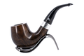 Peterson of Dublin Sherlock Holmes Briar Smoking Pipe - Dark Series Professor