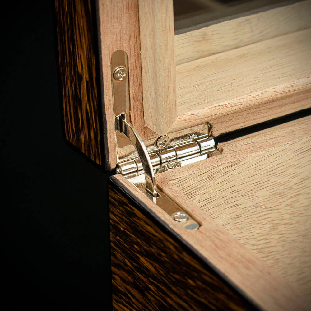 Passatore Ironwood Humidor Set - 40 Cigar Capacity