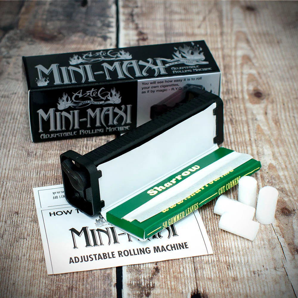 Mini Maxi Plastic Cigarette Roller - Regular Adjustable