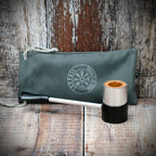 Erik Nording Compass Sailor Aluminium Briar Lined Pipe - Silver